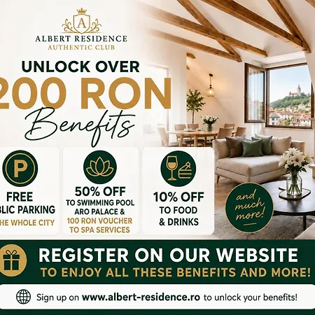 Authentic Heritage - Historic Views - Private Parking & Special Pool And Rates * Brasov